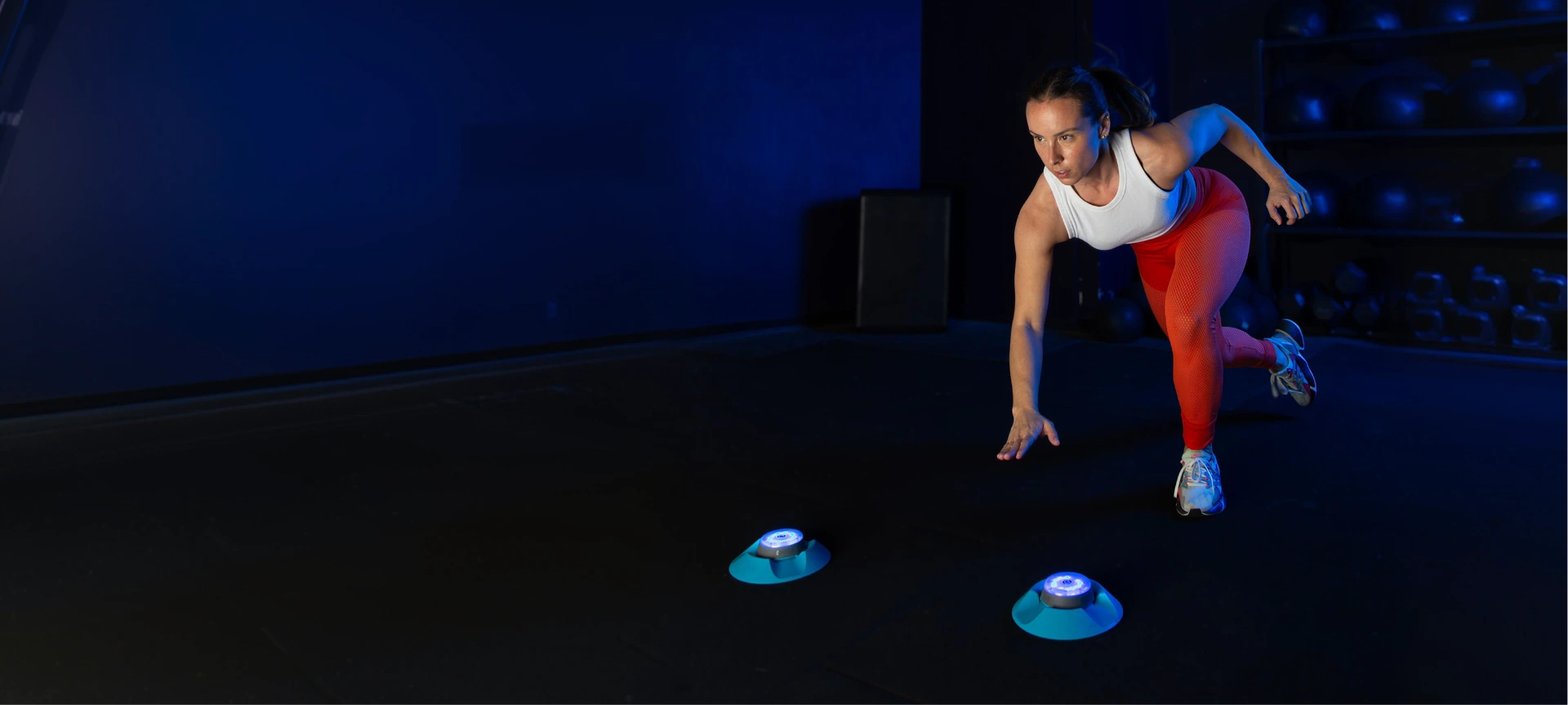 Touch-Enabled Reaction Pods for Athletes